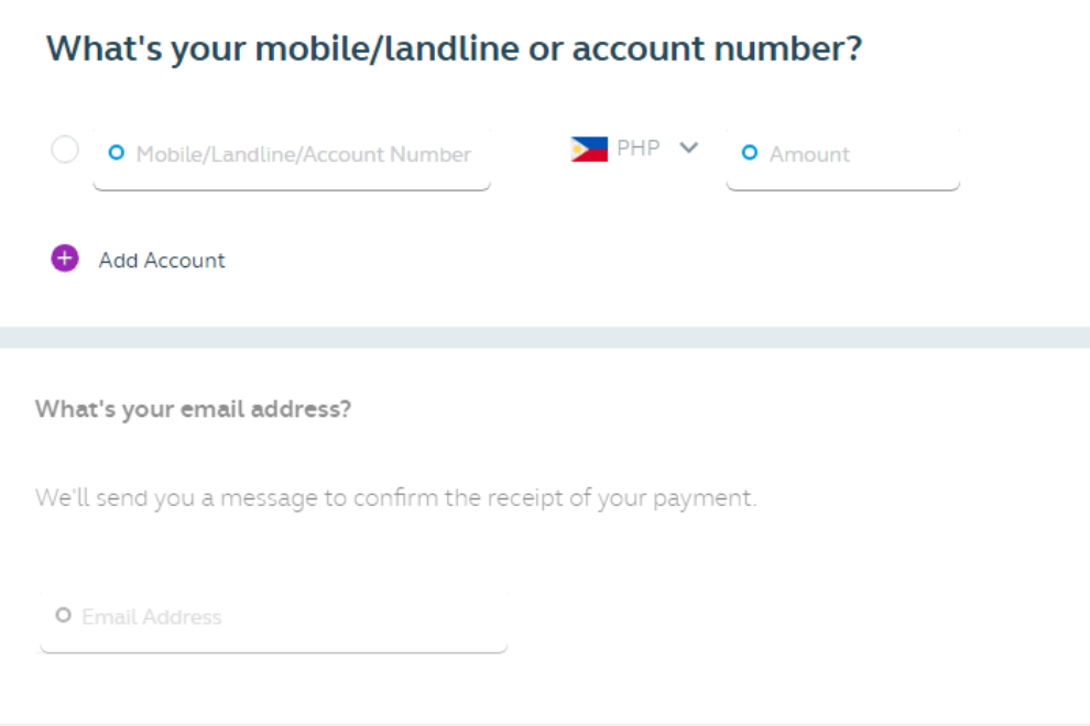 Globe Telecom bill payment