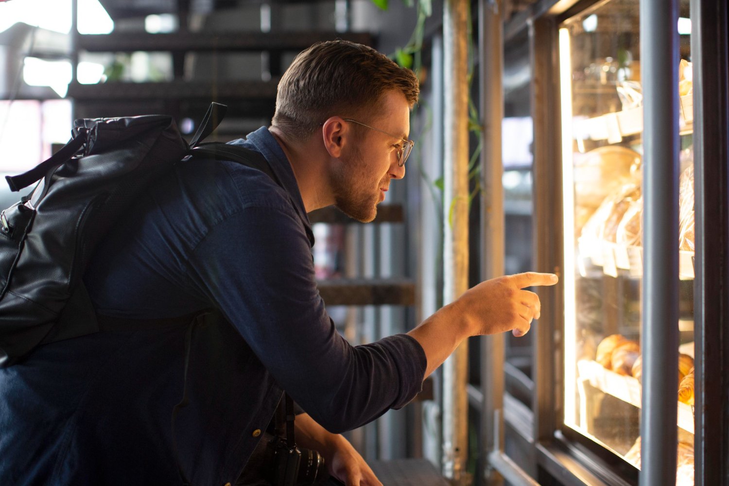 Man thinking to buy soft serve freezers