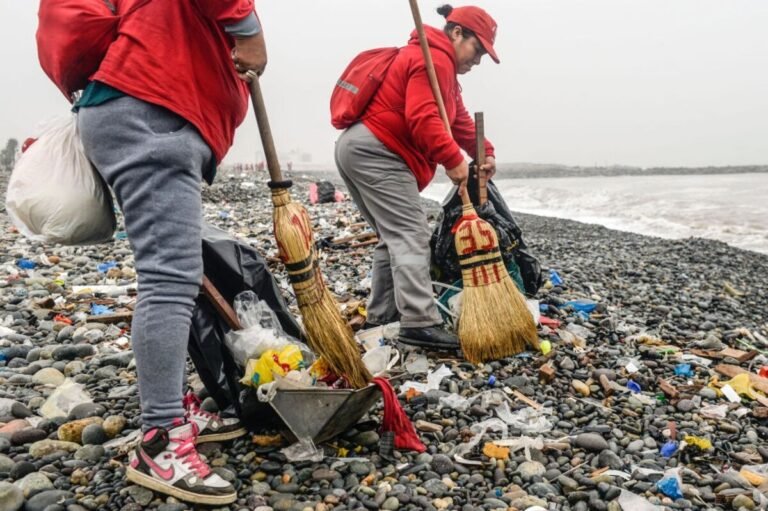 Crew busy to reduce carbon footprints