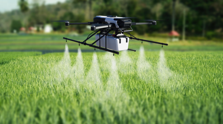 Tackling Labor Shortages with Crop Spraying Drones in Auburn