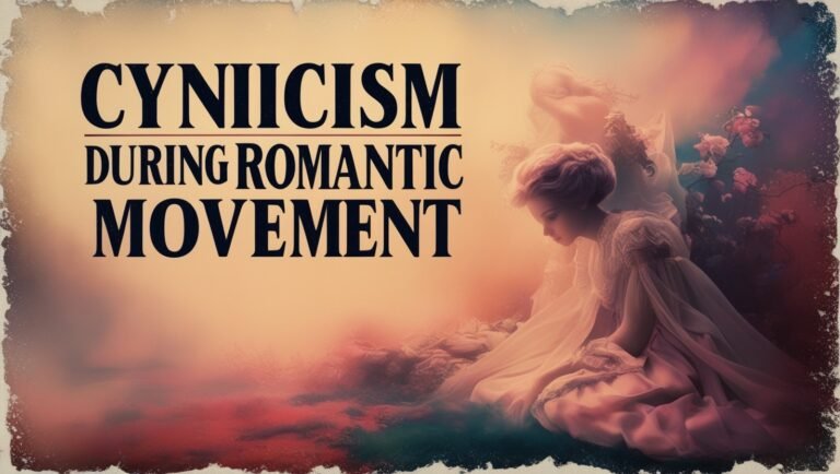 Cynicism During the Late Romantic Movement