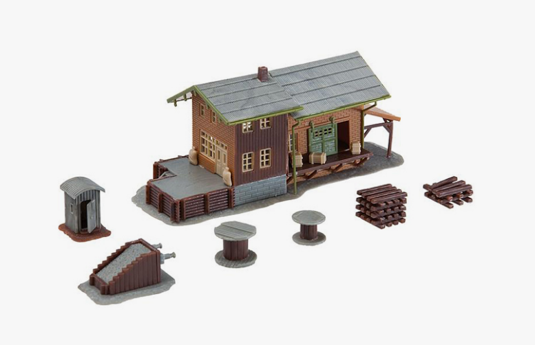 gloor craft models kit 410 freight house ho scale