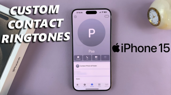 How to Set a Custom Ringtone for Contacts on iPhone 15